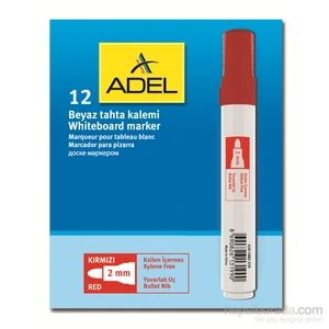 Beyaz Tahta Kalemi, Kırmızı 12'li (4201882030)