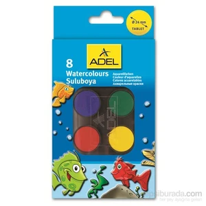 Suluboya 8 Renk Küçük Boy (2290934000)