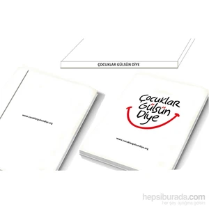 Çocuklar Gülsün Diye Beyaz Defter