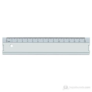 Plastik Cetvel 15 cm