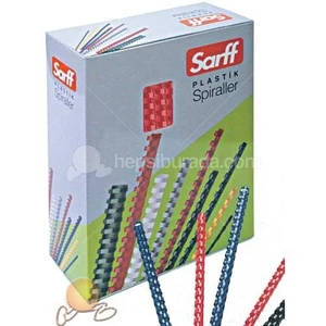 Bind Plastik Spiral 18mm  Beyaz
