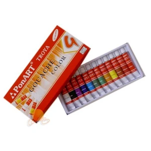 Guaj Boya 12 Renk X 12 ml. Tüp