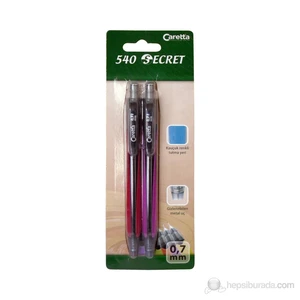 540 Secret Versatil Kalem 0.7 2' Li Blister