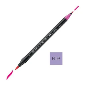 Art & Graphic Twin Marker Çift Uçlu Çizim Kalemi 602 English Lavender