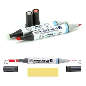 Kurecolor Twin S Grafik Ve Mimari Proje Çizim Kalemi Mellow Yellow