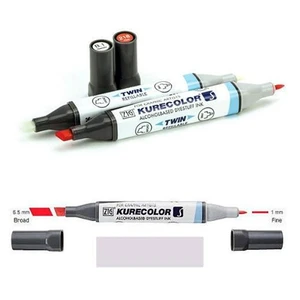 Kurecolor Twin S Grafik Ve Mimari Proje Çizim Kalemi C.02 Cool Gray 2