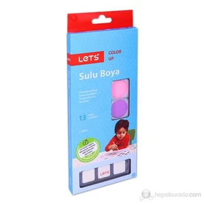 Lets L-10412 Sulu Boya 13 Renk