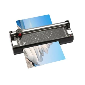 A240 A4 Kağıt Kesme Makinesi Ve Laminasyon Makinesi + 15 PVC FİLMİ