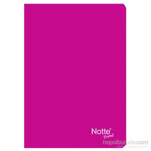 10351P Pembe Plastik Kapak A4 Kareli 60 Yaprak