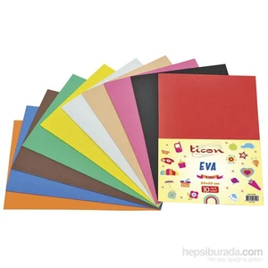 79168 Eva 20X30 Cm 2 Mm 10'Lu Renkli