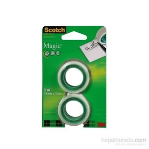 Scotch®  Magic Bant, 2'li/ Refil Paket, 19mm x 7,5m