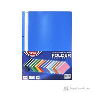 A4 Telli Dosya 10'lu Siyah