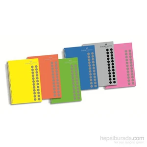PP Kapak Çizgili Defter 100 Yaprak (5075400111)