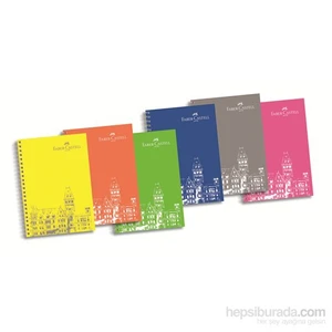 PP Kapak Çizgisiz Defter 120 Yaprak (5075400122)