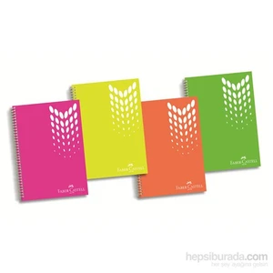 PP Kapak Seperatörlü 4 Bölüm Krşk.Defter 100 Yaprak (5075400190)