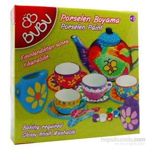 Porselen Boyama Çay Keyfi Seti 1 (70347) -Pb0005