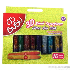 3D Simli Yapıştırıcı 5 Mm 10 Renk -Sy0001
