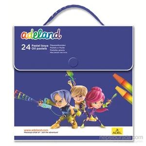 Çantalı Pastel Boya 24 Renk
