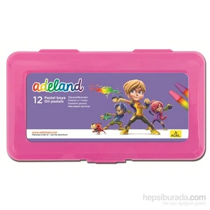 Pastel Boya PP Kutu 12 Renk Pembe