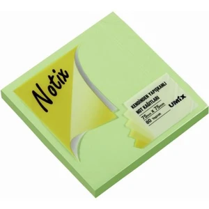 80 Yp. 75x75 Neon Renk Yapışkanlı Not Kağıdı (N-NY-7575)