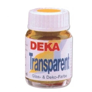 Transparent Cam Boyası, 25 ml. Şişe
