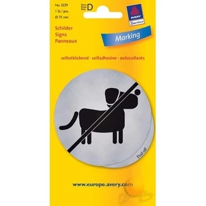 Köpek Giremez Etiketi Gümüş 1 Adet