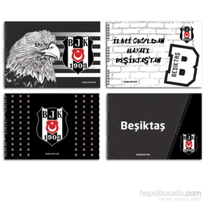 Keskin 300215-64 Beşiktaş 25x35 cm Resim Defteri 15 Yaprak 1 adet