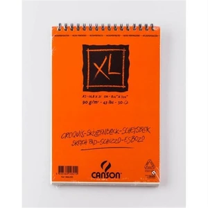 Xl Croquis Krem Eskiz Defteri Üstten Spiralli A4 50 Sayfa