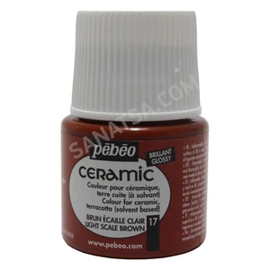 Ceramic Seramik Boyası 17 Light Scale Brown