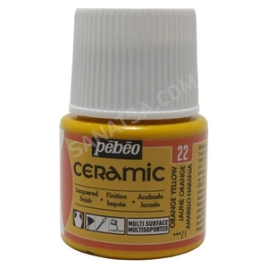 Ceramic Seramik Boyası 22 Orange Yellow