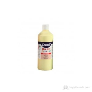 Basic 500 ml Afiş Boyası Pastel Sarı