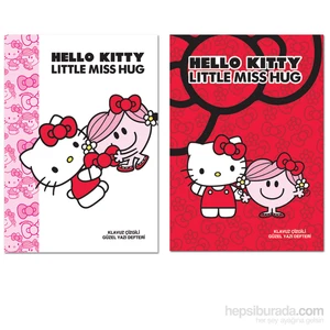 Keskin 280100B Hello Kitty A5 40 Yaprak Güzelyazı Defteri Beyaz Kapak