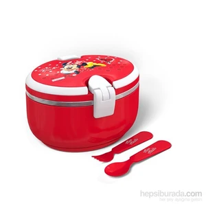Minnie Mouse Çelik Beslenme Kabı (72958)