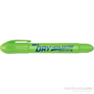 Dry Highlighter Fosforlu Kalem Yeşil 12’Li Hld12Dgr
