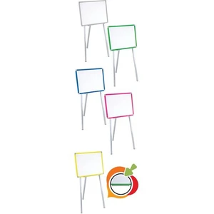 35 x 45 Gökkuşağı Çerçeve Sabit Ayaklı Laminat Yazı Tahtası (PAN130)