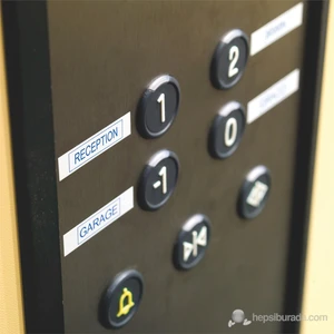 D1 Yedek Şerit 12mmx7m ŞeffafKırmızı 45012