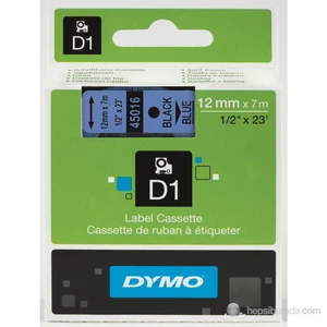 D1 12mmx7m  MaviSiyah 45016