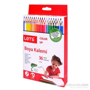 Lets L4136 36 Renk Boya Kalemi