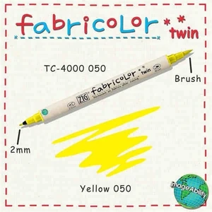 Fabricolor Twin Kumaş K.Tc-4000 050 Yellow