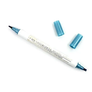 Çift Uçlu Metalik Davetiye Ve Kaligrafi Kalemi Blue