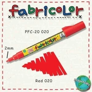 Fabricolor Kumaş Kalemi Pfc-20 020 Red