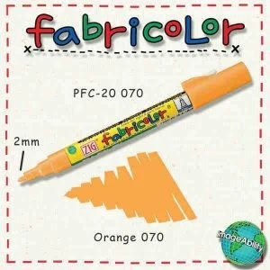 Fabricolor Kumaş Kalemi Pfc-20 070 Orange