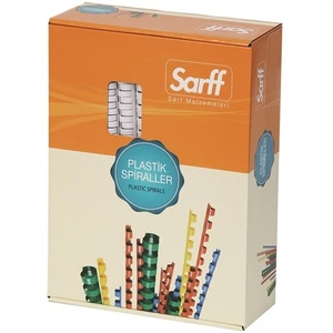 Bind Plastik Spiral 12mm Kırmızı
