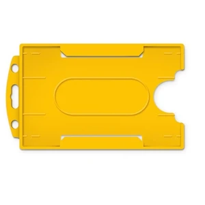 Mas 3522 Plastik Kart Muhafaza- Dikey-54X86-Sarı 50Li