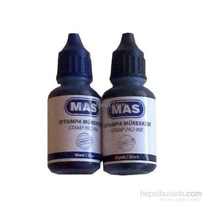 Mas 463 Istampa Mürekkebi 20 ml. Mavi 10'lu