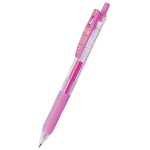 Sarasa Clip Jel Mürekkepli Roller, Basmalı, 0.7Mm, Açık Pembe Src-0.7-A.Pmb