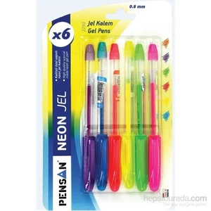 Neon Gel Set 6 Renk