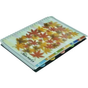 Bella Marta A4 180 Yp. 6 Seperatörlü 3D Spiralli Defter(1038)