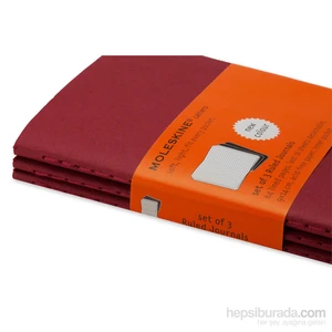 Cahier 3Lü Defter  Kırmızı Çizg. Cep Boy 6 Ch111