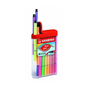 Pen 68 Mini Pac Askılı 18 Renk 668-18-031